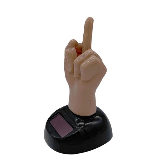 Decorazione per auto mano