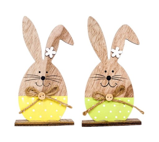 Decorazioni con coniglietti per Pasqua