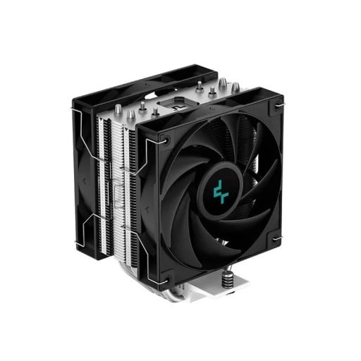 DEEPCOOL AG400 V5 Black Chłodzenie CPU z heat pipes ARGB PWM wentylator TDP 220W kompatybilne z procesorami Intel LGA oraz AMD AM4 AM5