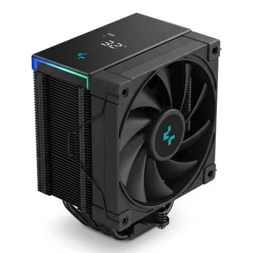 DeepCool AK500S Digitális CPU Hűtő 5 Hőcső 120 mm PWM Ventilátor Intel LGA1700 és AMD AM4, AM5