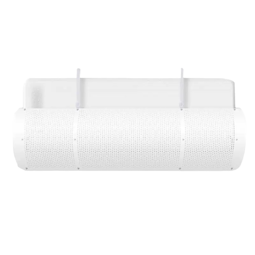 Déflecteur pour climatiseur Couverture contre le souffle direct avec ouvertures Déflecteur de souffle pour climatiseur 84 x 23 cm