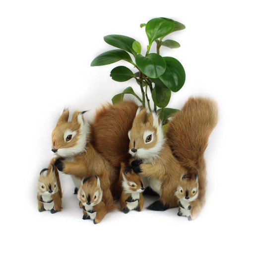 dekorácie veverička