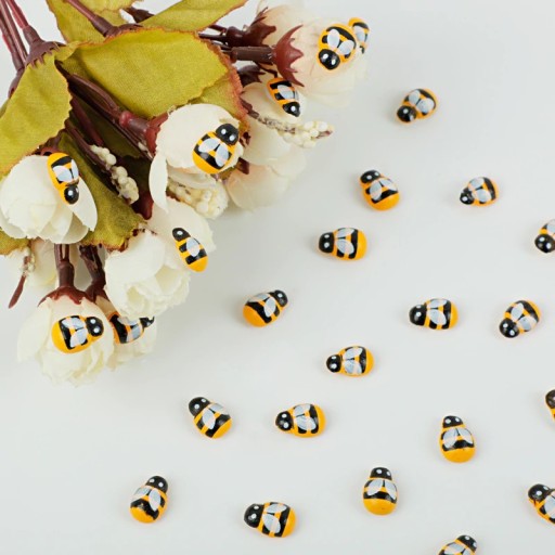 Dekoracja w kształcie pszczoły wielkanocnej - 100 szt