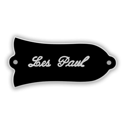 Dekoratív burkolat a Gibson Les Paul elektromos gitárhoz Harang alakban Les Paul felirattal Gitár kiegészítő Stílusos kiegészítő klasszikus modellekhez