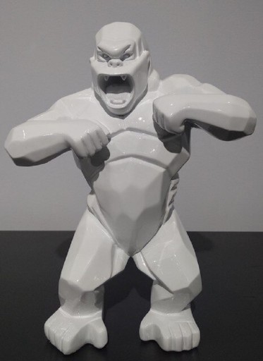 Dekorativ gorillastatue