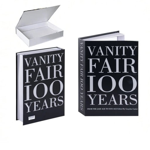 Dekoratív Hamis Kniha VANITY FAIR 100 ÉV Modern Dizájnnal