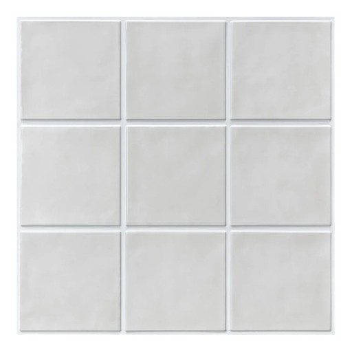 Dekorativa väggklistermärken 30 x 30 cm PVC 3D-effekt 10 st kakelklistermärken för kök badrum renovering