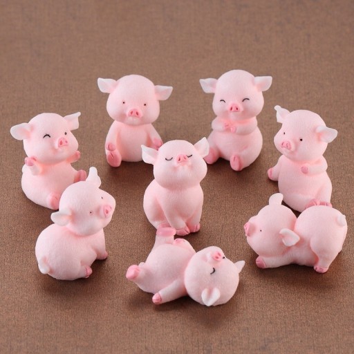 Dekorative Schweinchen-Miniatur