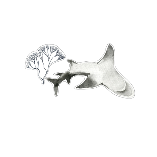 Dekorative Wandtattoo Unterwasserwelt 60 x 30 cm PVC Wandaufkleber maritimes Motiv Fische Korallen für Badezimmer und Zimmer