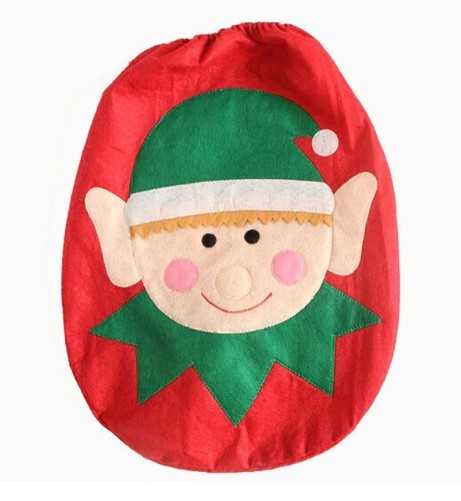 Dekorativer weihnachtlicher Toilettendeckel J558