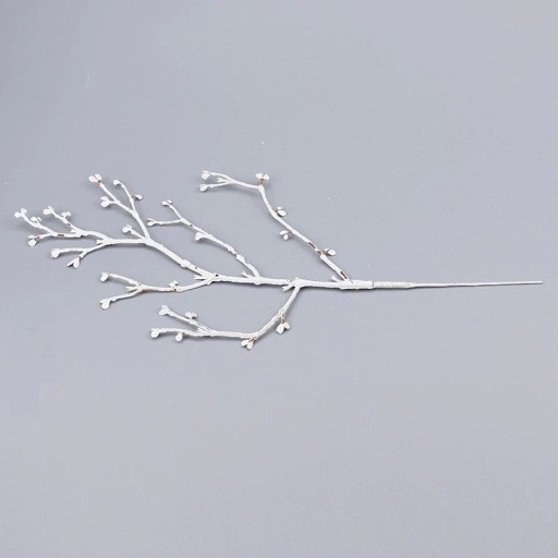 Dekorativer weißer Zweig 6 Stk
