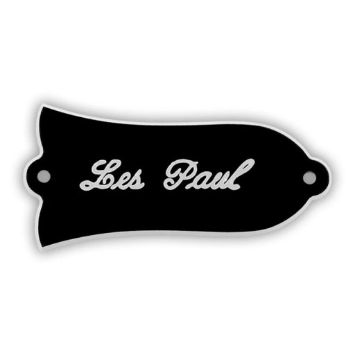 Dekorativní kryt pro elektrickou kytaru Gibson Les Paul Tvar zvonku s nápisem Les Paul Kytarové příslušenství Stylový doplněk pro klasické modely