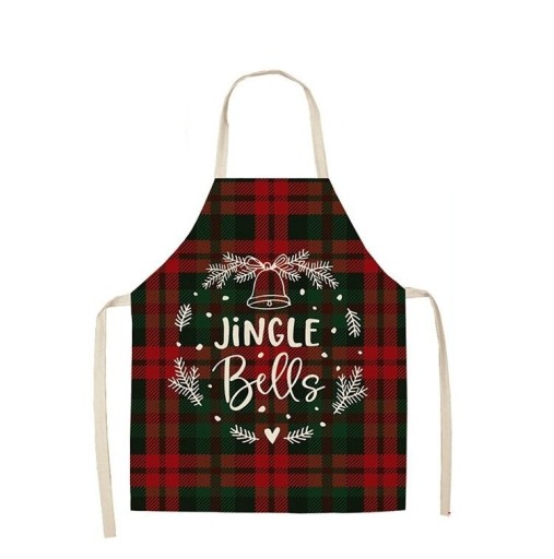 Delantal de cocina navideño C597