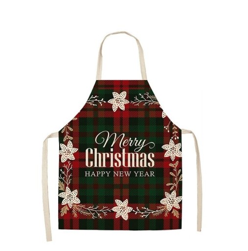 Delantal de cocina navideño C597 Delantal de cocina navideño C597