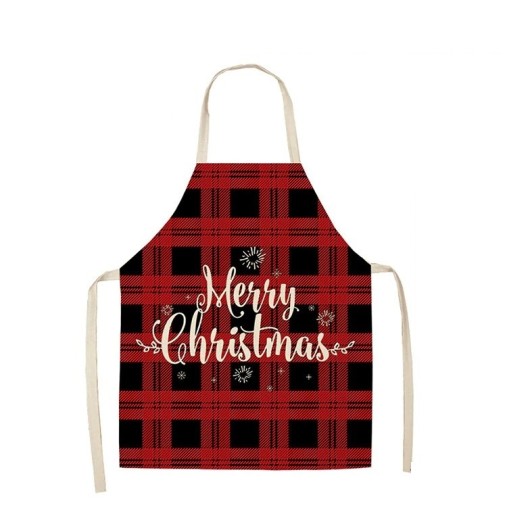 Delantal de cocina navideño C597