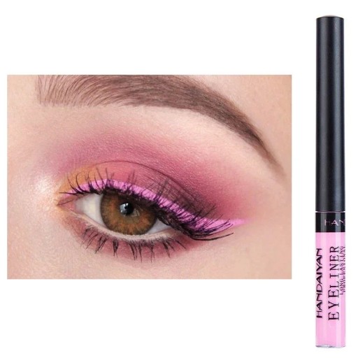 Delineador de ojos líquido multicolor Delineador de ojos resistente al agua