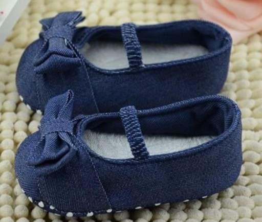 Denimballerinaer til piger