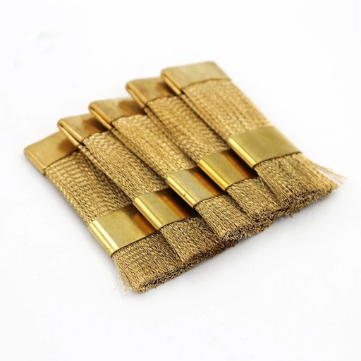 Dental Copper Brush for Cleaning and Maintenance of Dental Drill Tools Suitable for Dental Clinics and Teeth Whitening