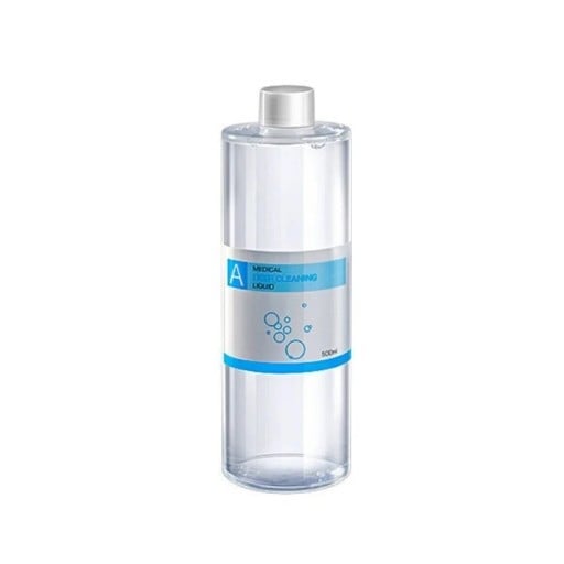 Dermabrasion løsning 500 ml Dybderensning og mild eksfoliering af huden Klar Kompatibel med dermabrasionsapparater Til salonbehandlinger
