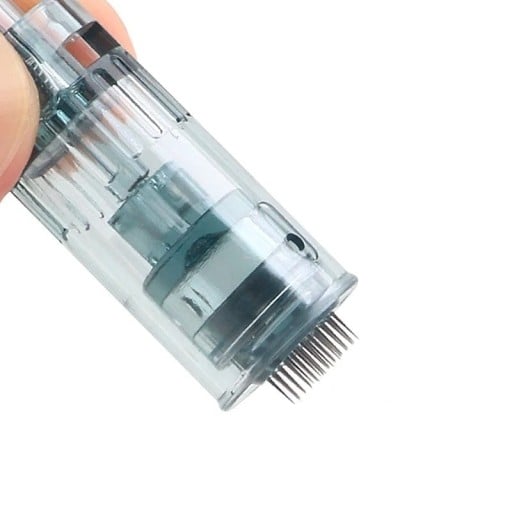 Dermapen Naaldbevestigingen 10 stuks Vervangbare 36 Naaldkoppen voor Microneedle Pen Navullingen voor Mesotherapie Instrument Compatibel met Dr. Pen