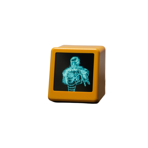 Desktopgerät zur Überwachung von Bitcoin, Aktien und Währungen mit Touch-Steuerung, LED-Display 30 x 30 mm, USB-Stromversorgung