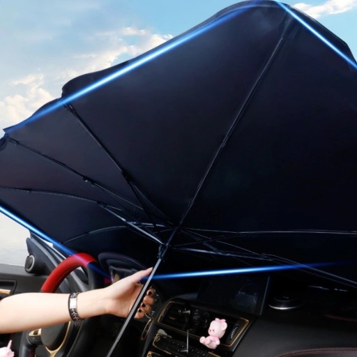 Deštník na přední sklo auta