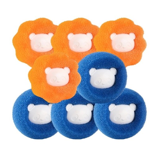 Détachant de poils pour machine à laver 8 pcs