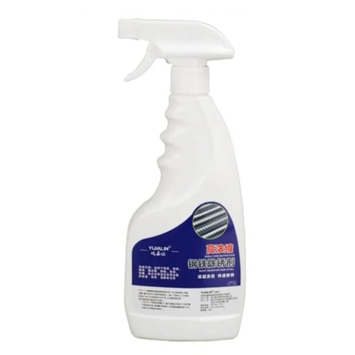 Détartrant de rouille 500 ml pour acier inoxydable Protection et brillance Nettoyant pour inox Polish pour surfaces en acier Élimination