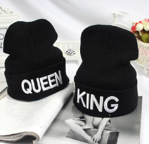 Detská čiapka King a Queen