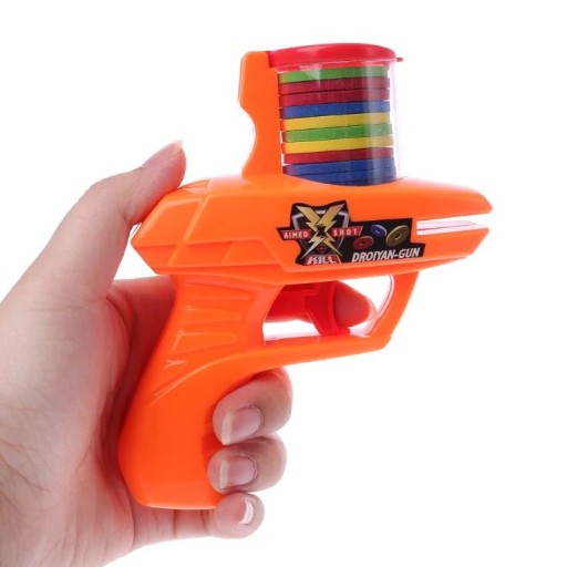 Dětská pistole s kolečky