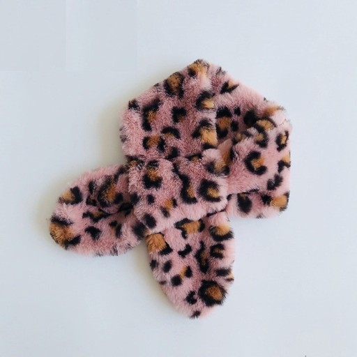 Detská šál s leopardím vzorom A397