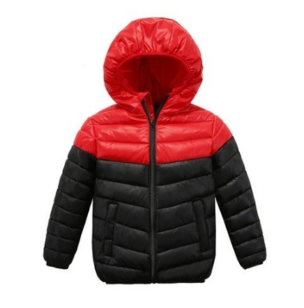 Detská zimná bunda s kapucňou J1868