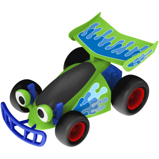Dětské autíčko Toy Story Buggy 13 x 7 x 6 cm Setrvačníková hračka Model Disney auta Sbírka vozidel Kolekce autíček pro kluky a holky