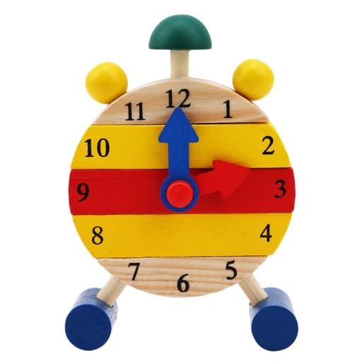 Dětské dřevěné hodiny A1616