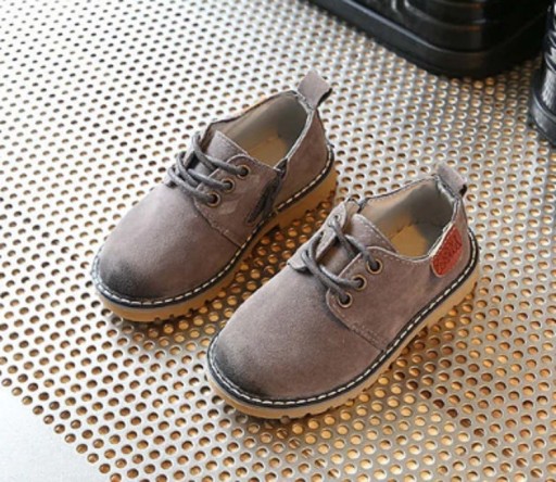 Dětské kožené boty A424