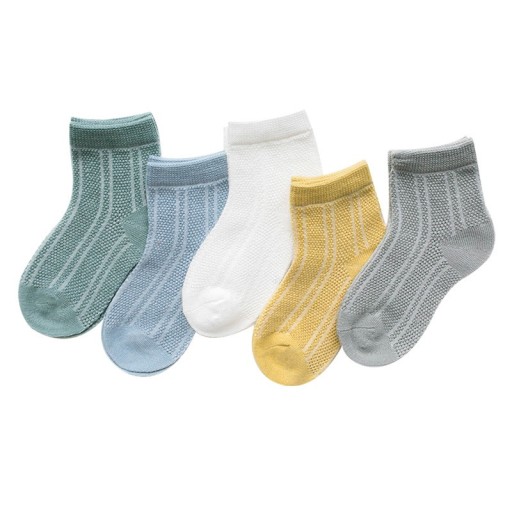 Detské kvalitné ponožky - 5 párov