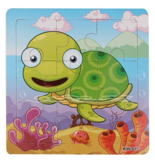Detské puzzle - Zvieratká