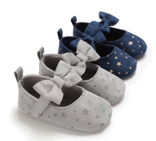 Detské topánočky s hviezdičkami A1111