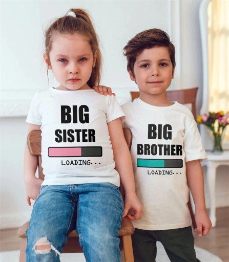 Detské tričko pre súrodencov B1572