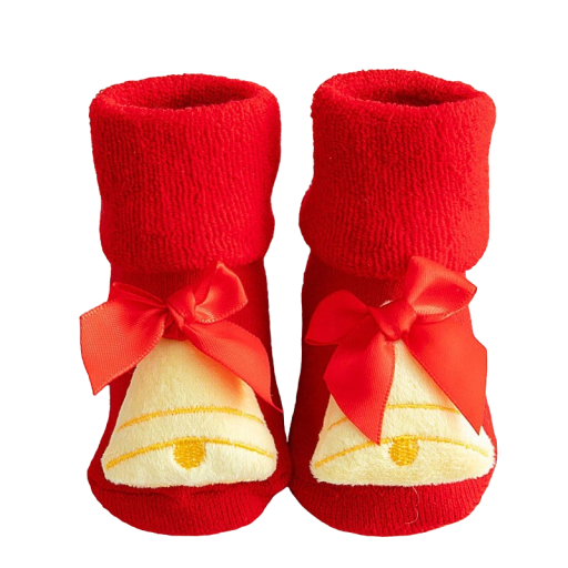 Dětské vánoční protiskluzové ponožky