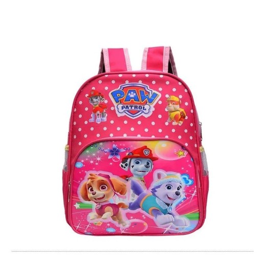 Detský batoh Tlapková patrola s bodkami 34 x 28 x 11 cm Farebný batôžtek Paw Patrol Nastaviteľné ramienka Škôlka Výlet Darček pre deti