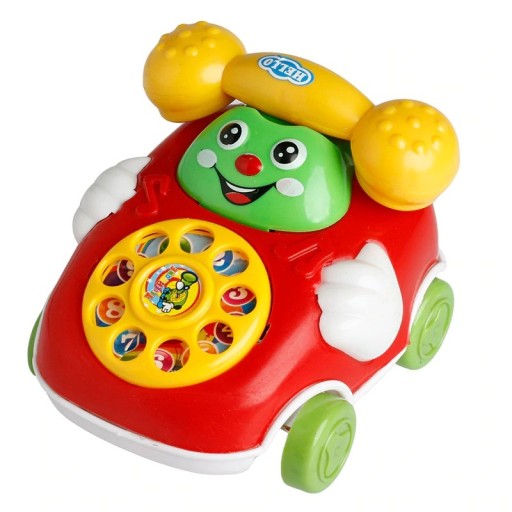 Dětský telefon na kolečkách