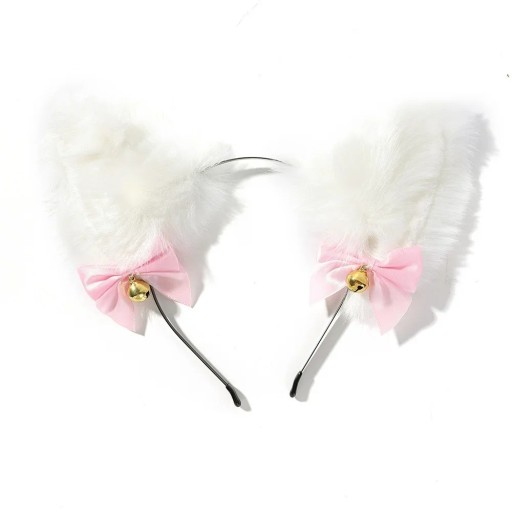 Diadema con orejas de gato V167