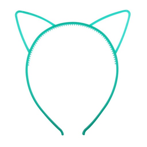 Diadema de fiesta luminosa con orejas de gato 2 uds.