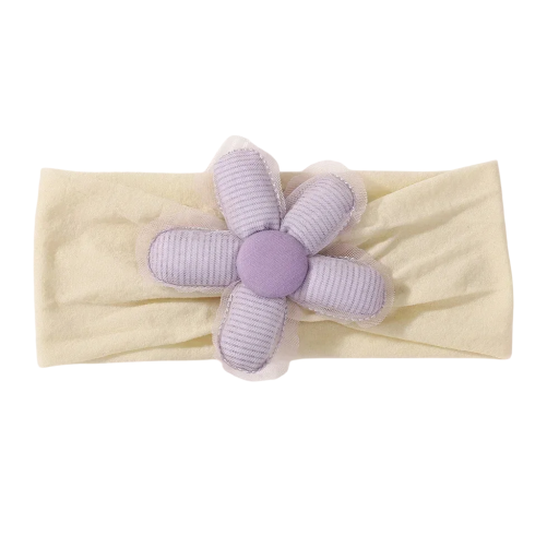 Diadema elástica para recién nacidos con flor Diadema de pelo de bebé suave Accesorio elegante para bebés Diadema para recién nacido cómoda y elástica Diadema elástica para recién nacidos con flor Diadema de pelo de bebé suave Accesorio elegante para bebés Diadema para recién nacido cómoda y elástica