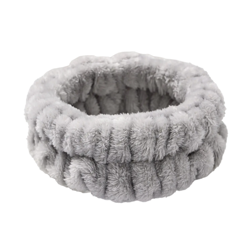 Diadema para mujer contra la caída del vello facial Diadema de vellón para maquillaje Diadema para lavarse el rostro con vello facial para mujer