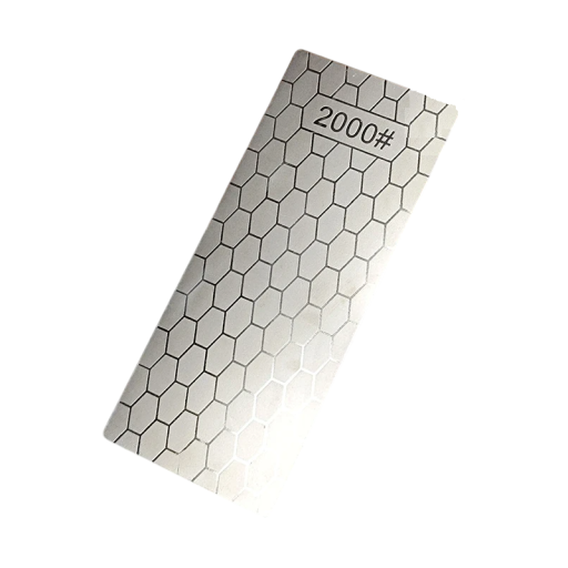 Diamant-Schleifstein, Schleifstein, Körnung 2000, Messerschärfer, extrafeiner Polierstein für Klingen, Präzisionswerkzeuge für Küche und Handwerk