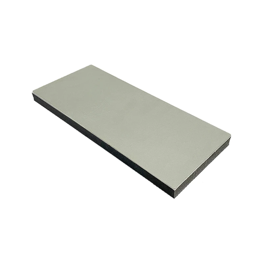 Diamant slijpsteen 2000 grit fijne messenslijpsteen versterkt slijpblok 15° hoek antislip basis groot oppervlak