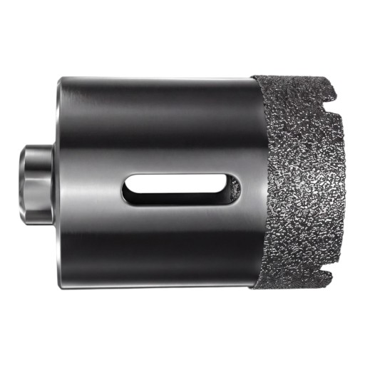 Diamantová vrtacia korunka 35 mm so závitom M10 pre uhlovú brúsku Pájený diamant Čierna Suché vŕtanie do dlažby mramoru žuly a skla
