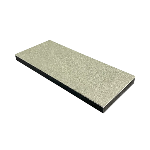 Diamantový brousicí kámen 180 grit s protiskluzovou základnou zesílený ostřicí kámen 15stupňový úhel pro kuchyňské nože a větší brusnou plochu